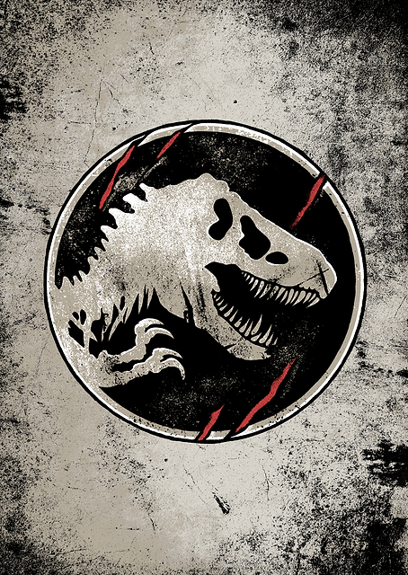 Jurassic Logo 1 / PLATINA