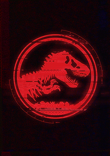 Jurassic Logo 16 / PLATINA