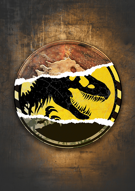 Jurassic Logo 21 / PLATINA