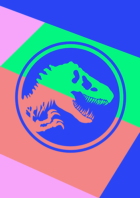 Jurassic Logo 24 / PLATINA