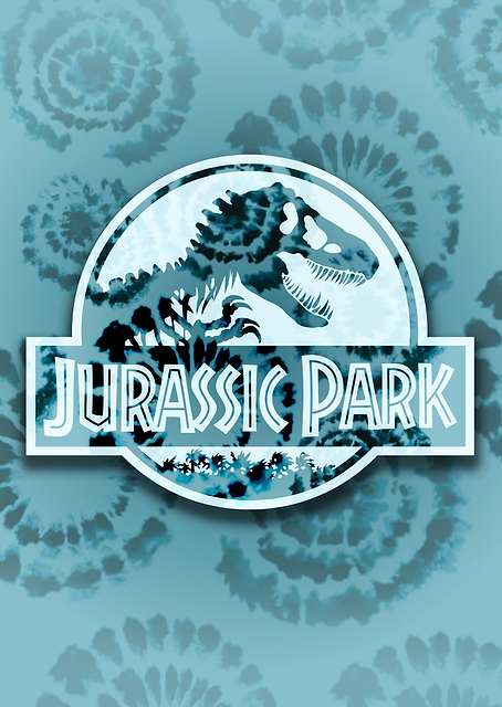 Jurassic Park Logo 23 / PLATINA