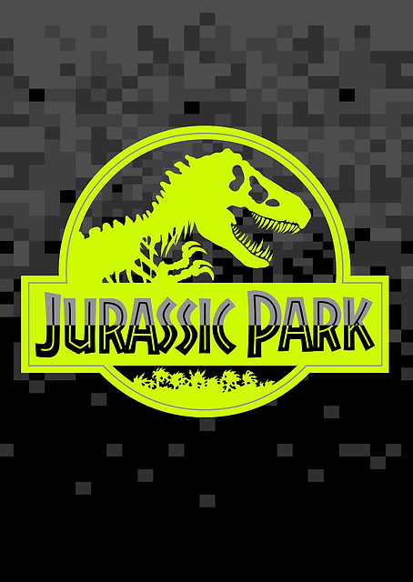 Jurassic Park Logo 19 / PLATINA