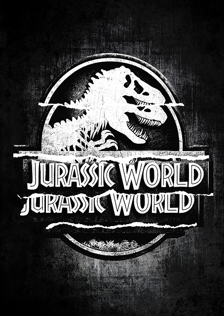 Jurassic World Logo 22 / PLATINA