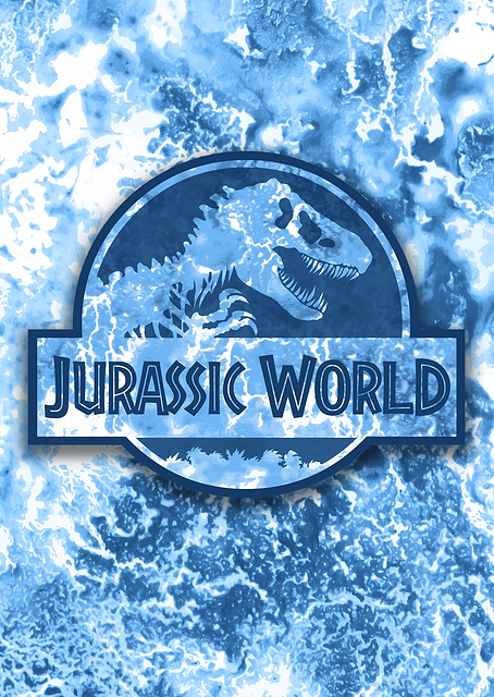 Jurassic World Logo 26 / PLATINA