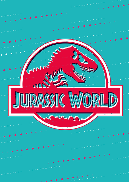 Jurassic World Logo 6 / PLATINA