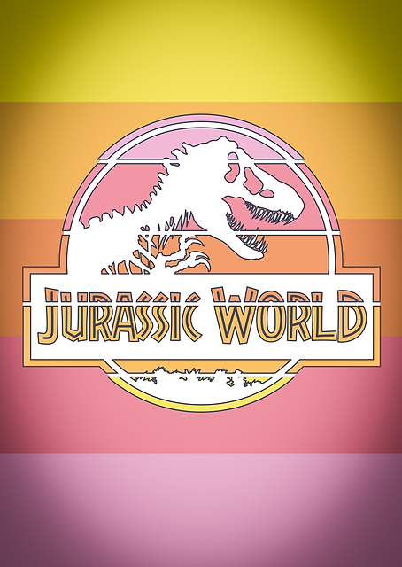 Jurassic World Logo 4 / PLATINA