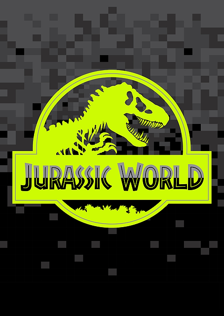 Jurassic World Logo 19 / PLATINA