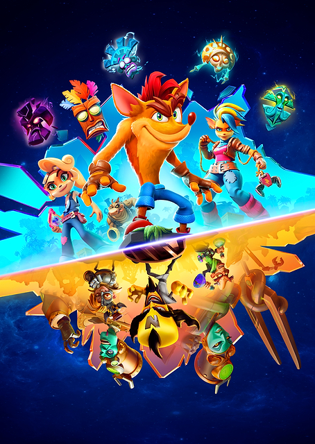 Crash's Poster vertical / PLATINA