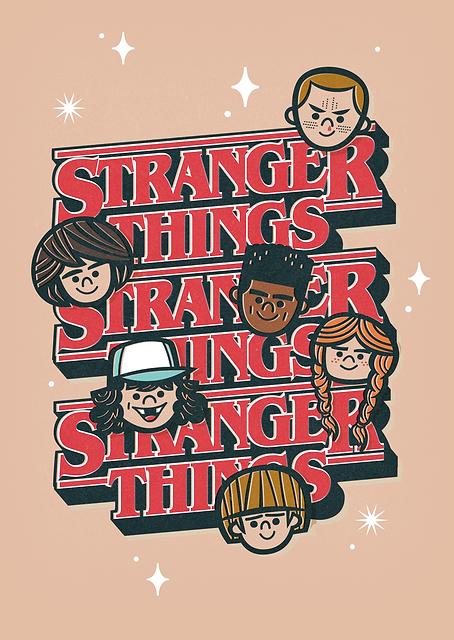 Stranger Things Cartoon / PLATINA