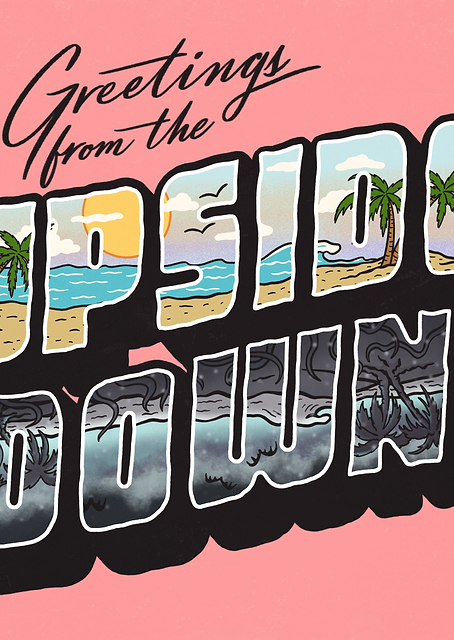 Upside Down Postcard / PLATINA