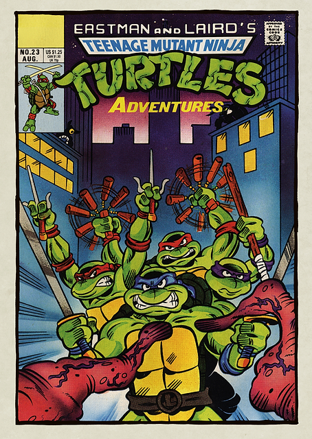 Eastman TMNT Adventures / PLATINA