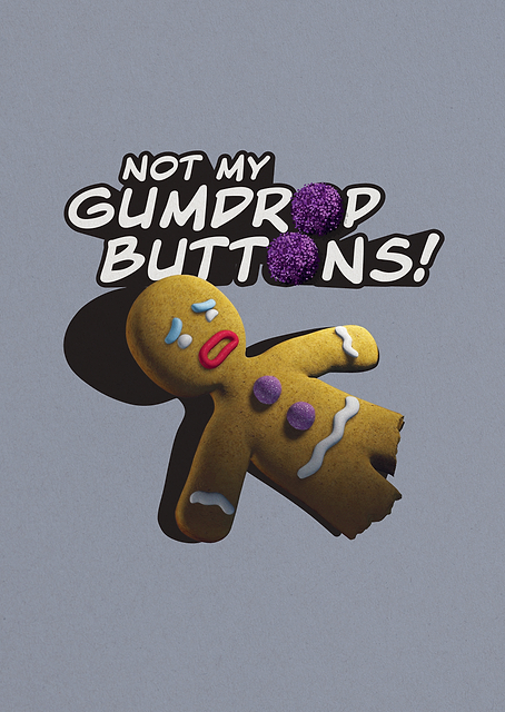 Not my gumdrop buttons! / PLATINA