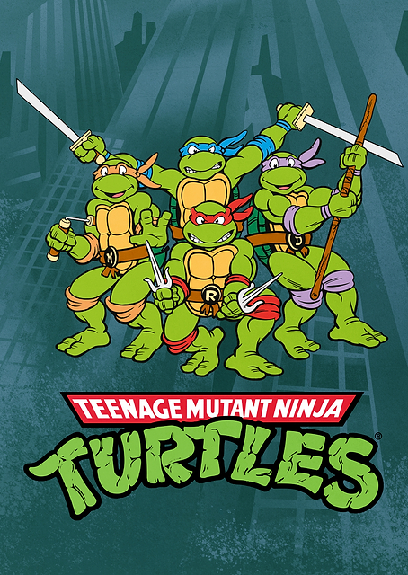 TMNT Retro Cover / PLATINA