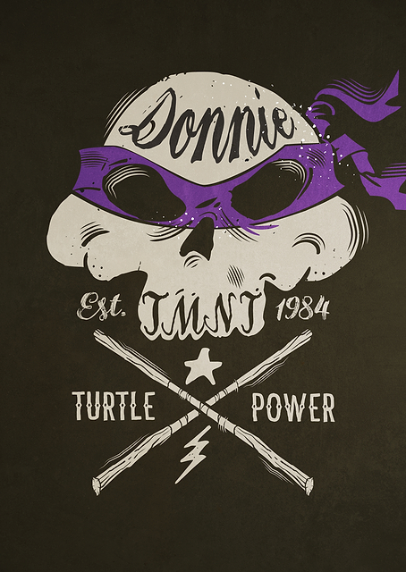 Donnie Turtle Power / PLATINA