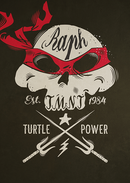 Raph Turtle Power / PLATINA