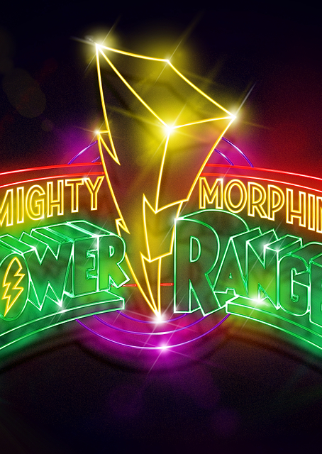 Mighty Morphin PR neon / PLATINA