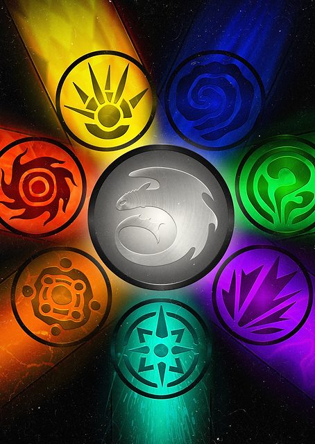 Dragon Class Symbols / PLATINA