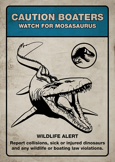 Watch for Mosasaurus / PLATINA