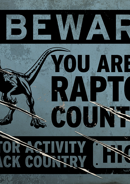 You are in raptor country / PLATINA