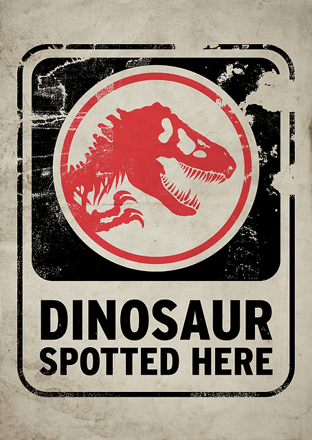 Dinosaur Spotted Here / PLATINA