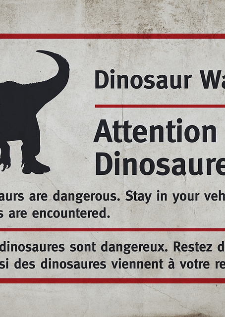 Dinosaur Warning / PLATINA