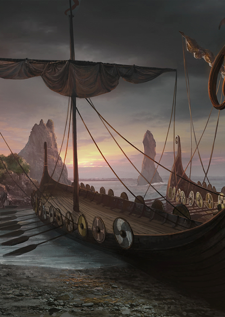 Beached Longship / PLATINA