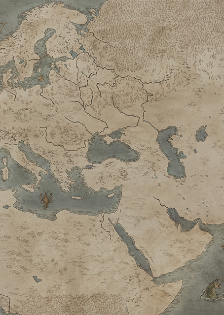 World Map Clean Map / PLATINA