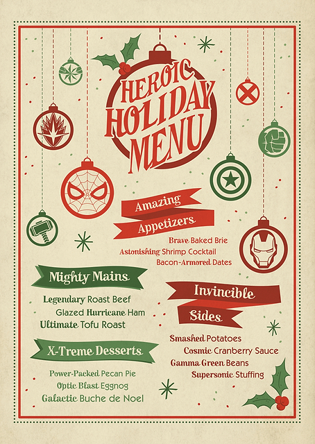 Holiday menu / PLATINA