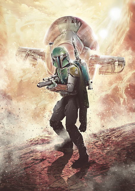 Boba Fett Vehicle / PLATINA