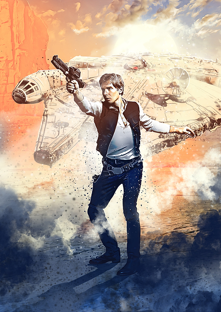 Han Solo Vehicle / PLATINA