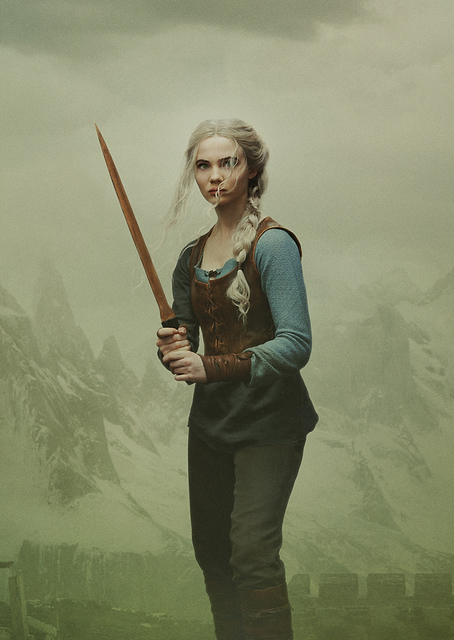 Ciri with the Sword / PLATINA