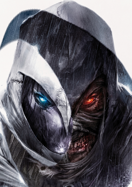 Moon Knight's real face / PLATINA