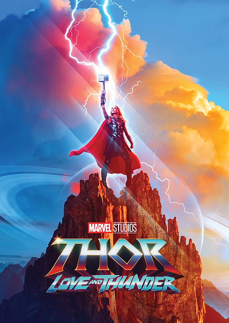 Thor Love and Thunder logo / PLATINA