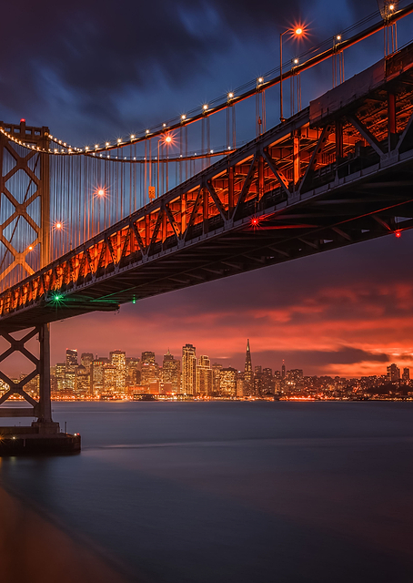 Fire over San Francisco / PLATINA