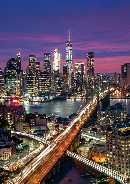 Manhattan skyline / PLATINA