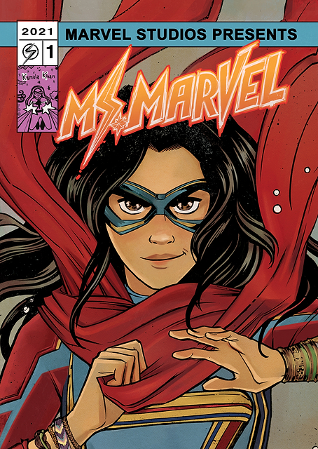 Ms Marvel comic book / PLATINA