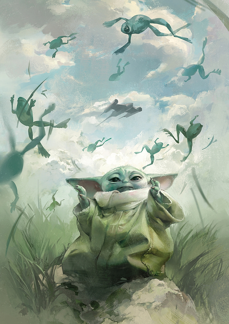 Grogu's frogs / PLATINA