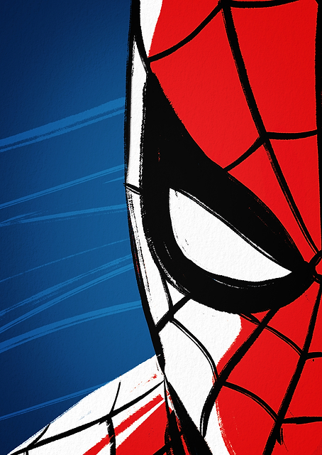 Spider-head - Left Half / PLATINA