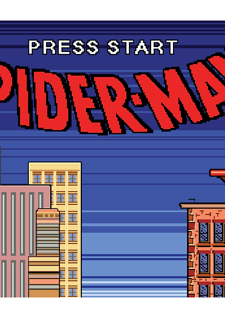 Press Start Spider-Man / PLATINA