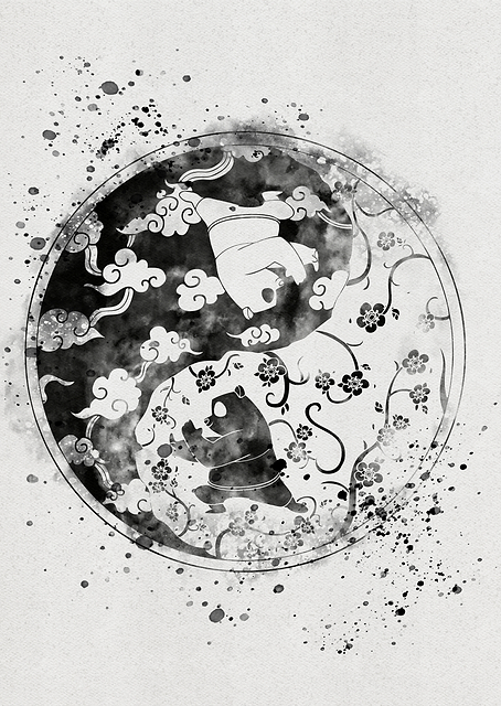Yin Yang Panda / PLATINA