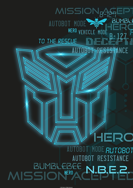 Autobot neon / PLATINA