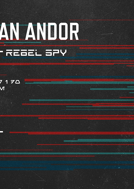 Cassian Andor card / PLATINA