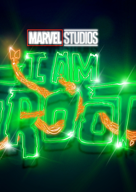 I am Groot Neon / PLATINA
