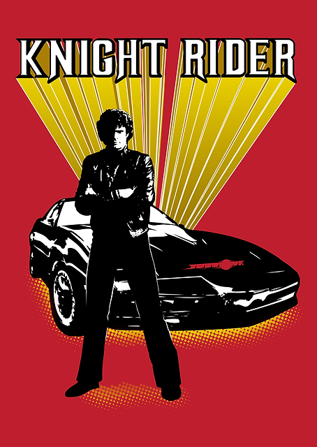 Knight Rider illustration / PLATINA