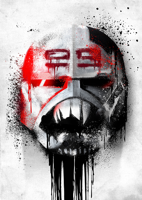 Wrecker Graffitti Helmet / PLATINA