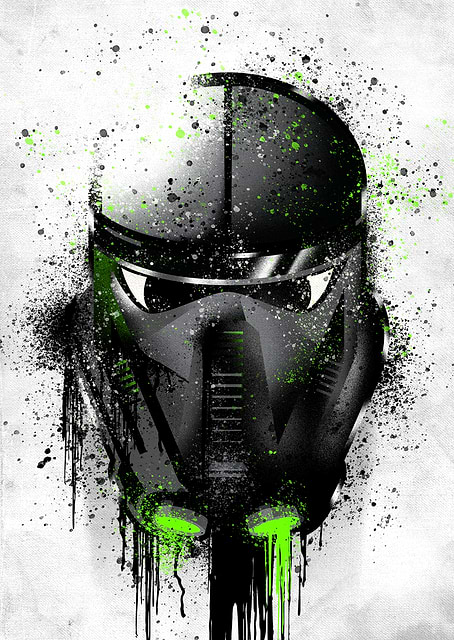 Death Trooper Graffitti / platina
