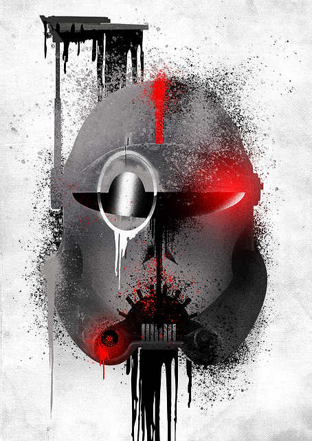 CrossHair Graffitti Helmet / PLATINA