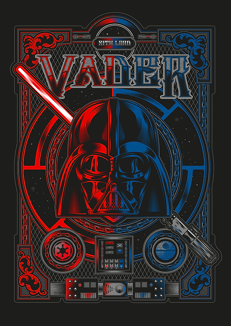 Vader Badge / PLATINA