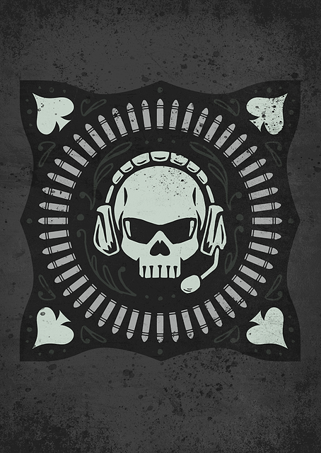 Skull Headphones / PLATINA