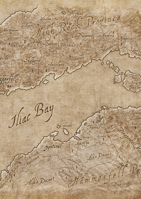 Daggerfall Map / PLATINA